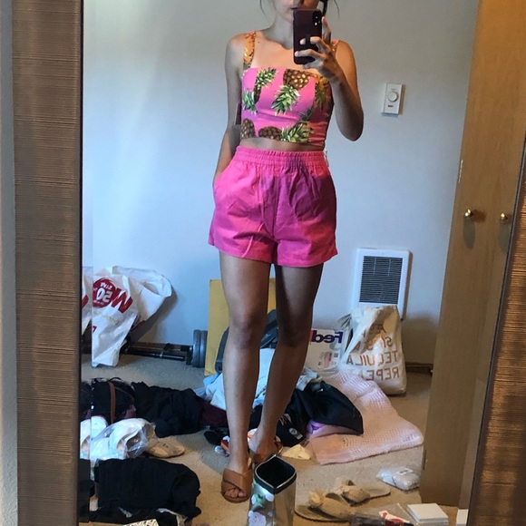 Superdown tropical crop top sz XXS from revolve - Picture 5 of 5